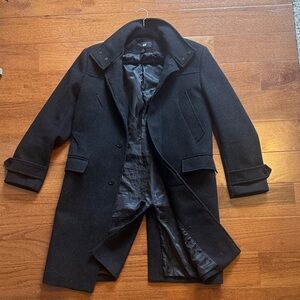 H&M Black Trench Coat